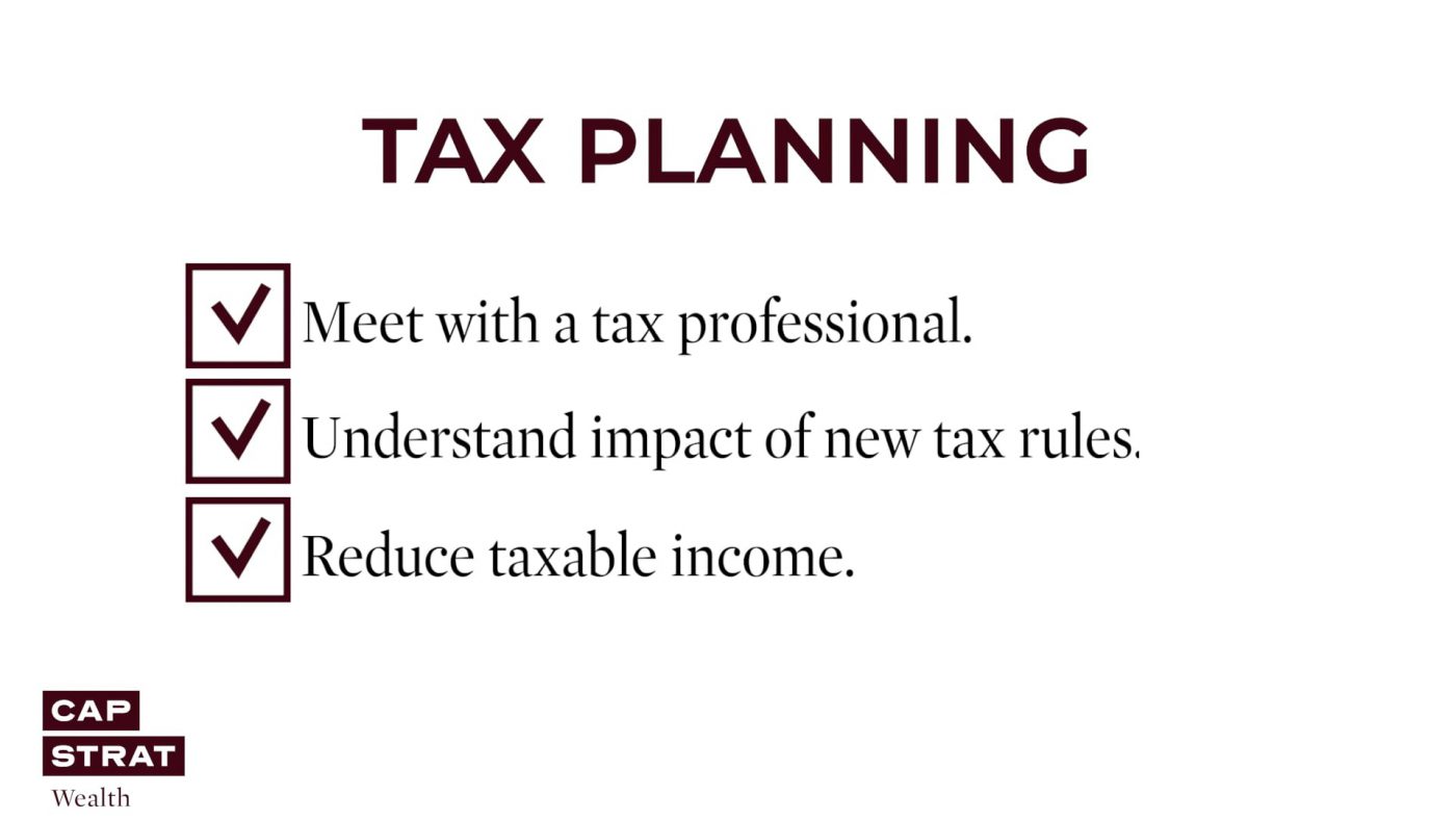 year end tax planning