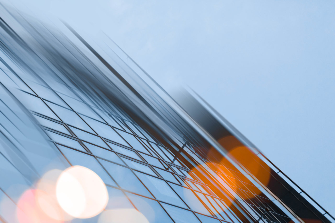 Abstract business modern city